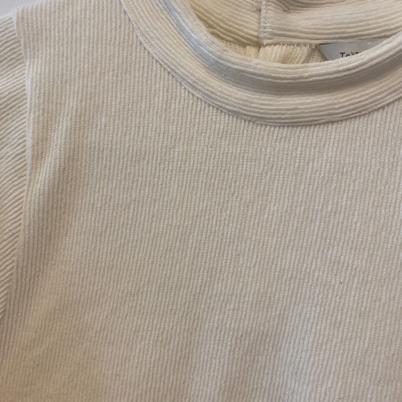 Madewell Texture & Thread Cream long sleeve top - Picture 4 of 8